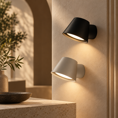 Genopladelig LED-væglampe, moderne indendørs væglampe