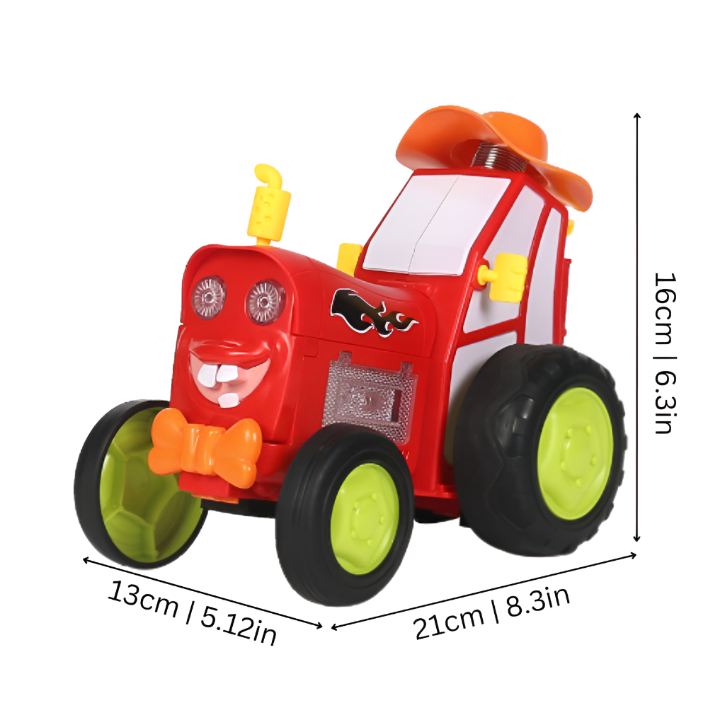 Carro de Controlo Remoto Acrobático Brinquedo Veículo Recarregável para Cambalhotas