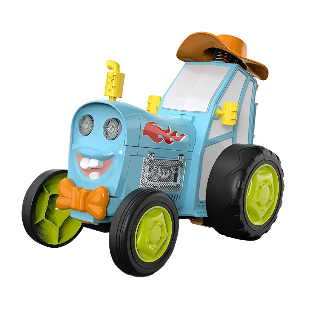 Carro de Controlo Remoto Acrobático Brinquedo Veículo Recarregável para Cambalhotas