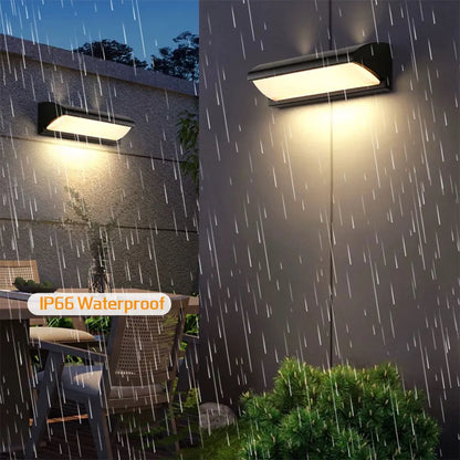 Lampada da parete con sensore di movimento LED | Lampada da giardino impermeabile per esterni