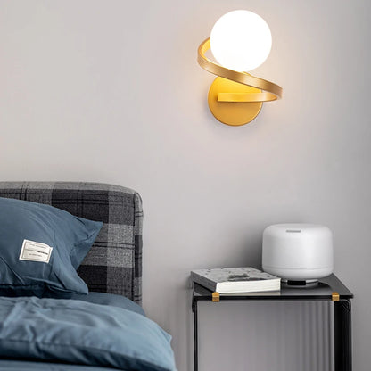 Astra Wandleuchte | Modernes Design mit zwei LED-Kugeln