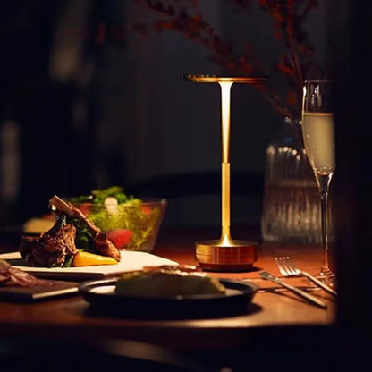 Candeeiro de Secretária Recárregavel com Toque | Luz de Mesa LED Regulável