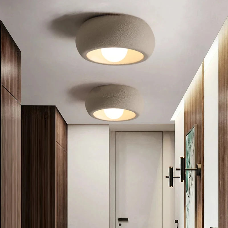 Lâmpada de Teto Circular Minimalista | Luz de Embutir Moderna