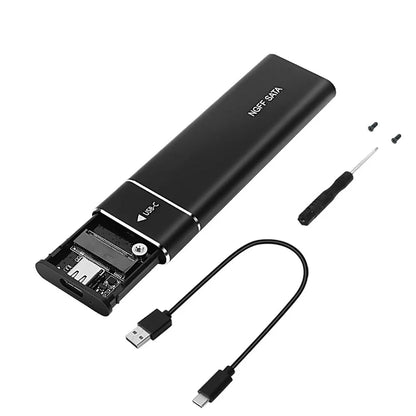 Carcasă externă pentru hard disk portabil SSD M.2 USB 3.1