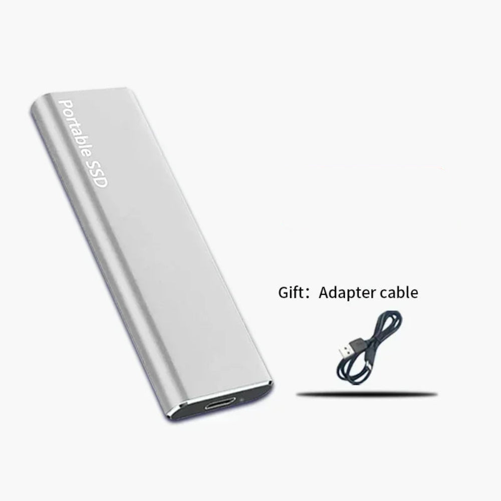 Disco Duro Externo Portátil SSD USB 3.2 Unidad de Almacenamiento Rápido
