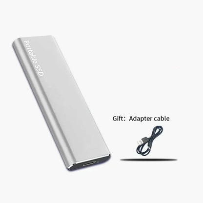 Disco Duro Externo Portátil SSD USB 3.2 Unidad de Almacenamiento Rápido