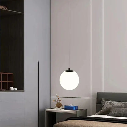 Lampada a sospensione Luna | Design nordico moderno con globo in vetro