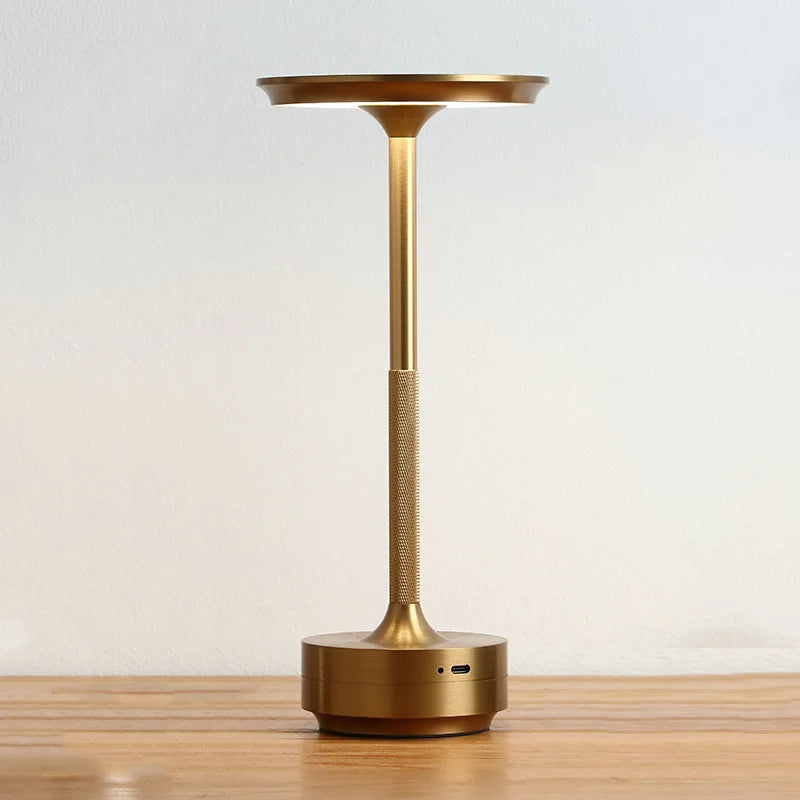 Candeeiro de Secretária Recárregavel com Toque | Luz de Mesa LED Regulável
