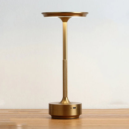 Candeeiro de Secretária Recárregavel com Toque | Luz de Mesa LED Regulável