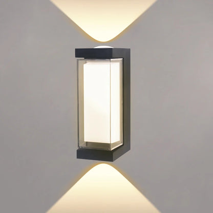 Modern LED Wall Light | Waterproof Up & Down Outdoor Sconce