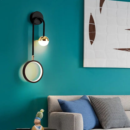 Lampada da parete Orbis | Design LED nordico moderno