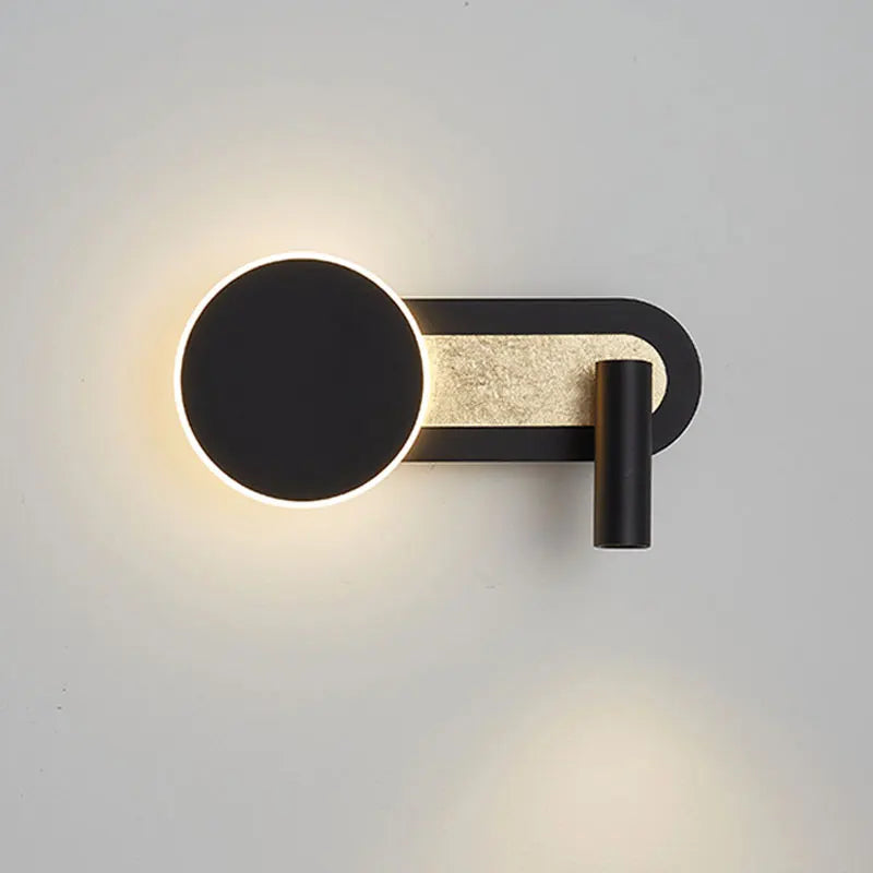 HaloBeam Lampada da Parete | Design Nordico Moderno a Doppio LED