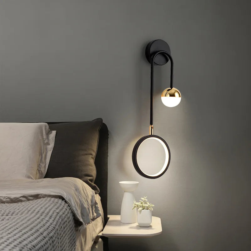 Lampada da parete Orbis | Design LED nordico moderno