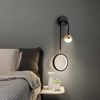 Lampada da parete Orbis | Design LED nordico moderno