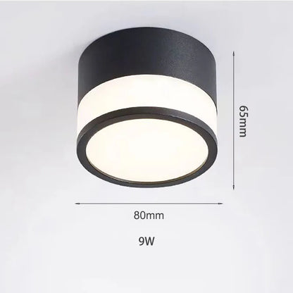 גוף תאורה שקוע LED נורדי | 9W / 15W מנורת תקרה
