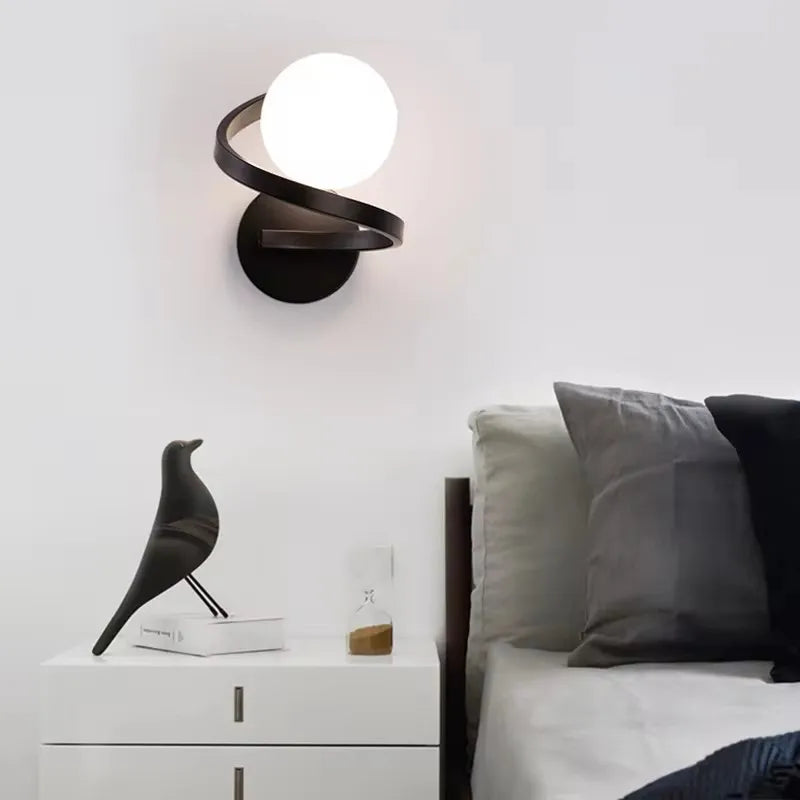Astra Wandleuchte | Modernes Design mit zwei LED-Kugeln