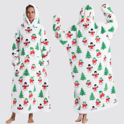 Fleece Oversized Hoodie Gezellige Stijlvolle Slaapzak Hoodie - Image 27