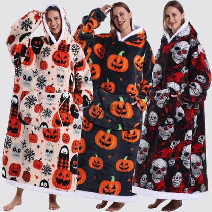 Fleece Oversized Hoodie Gezellige Stijlvolle Slaapzak Hoodie - Image 2