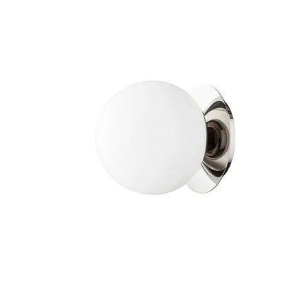 Lampada da parete in vetro Nordic Globe | Luce minimalista moderna per bagno e camera da letto