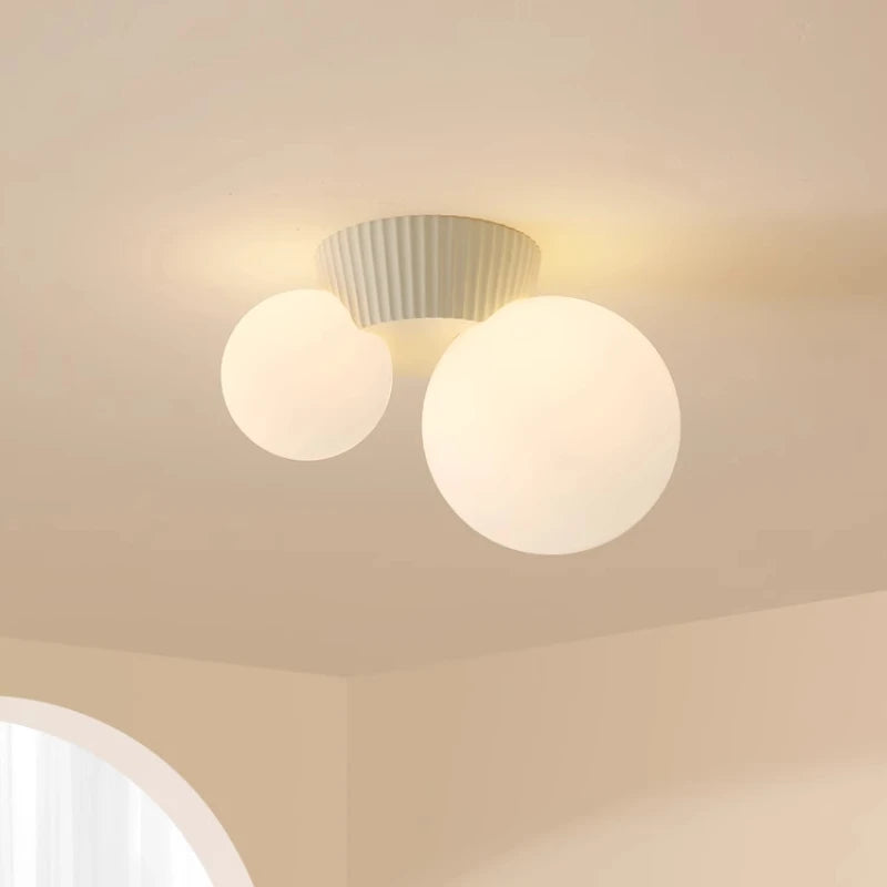 Luméa Lampada da Soffitto | Design Francese Moderno a Doppia Sfera