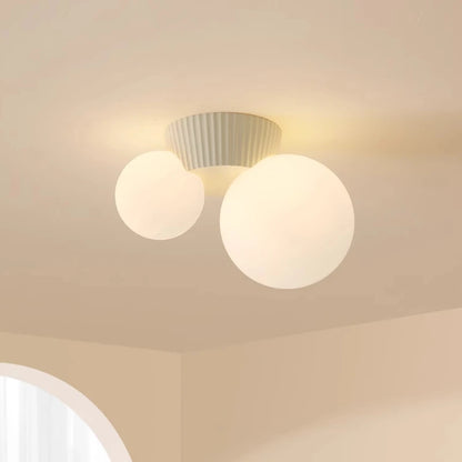 Luméa Lampada da Soffitto | Design Francese Moderno a Doppia Sfera