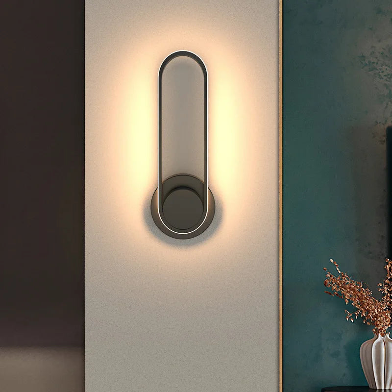 Lampada da parete LED moderna | Applique in alluminio rotante a 330°
