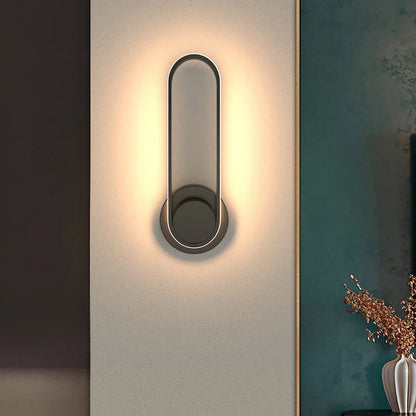 Lampada da parete LED moderna | Applique in alluminio rotante a 330°
