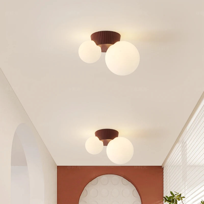 Luméa Lampada da Soffitto | Design Francese Moderno a Doppia Sfera