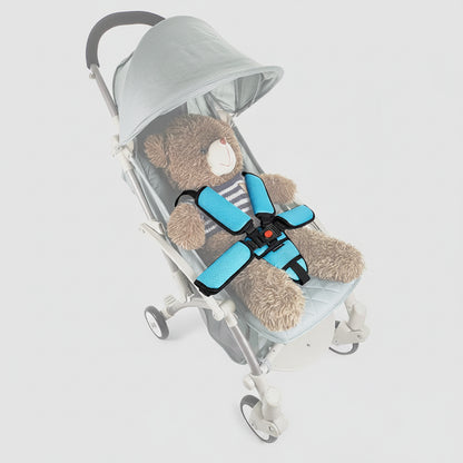 Cinto de Segurança Infantil para Cadeirinha de Carro com Alças Ajustáveis e Almofadado Suave