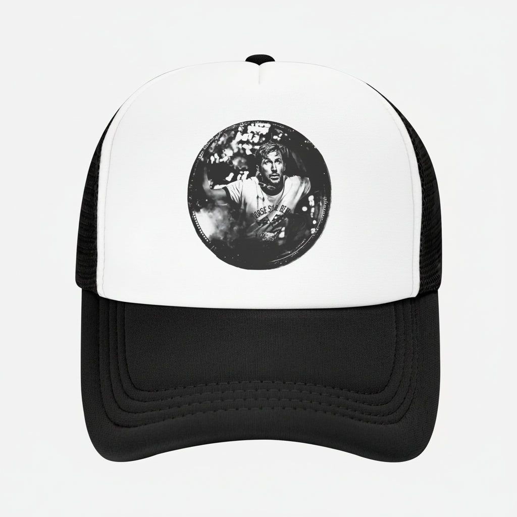 Șapcă de baseball tip trucker cu plasă, reglabilă, snapback Project Rocky