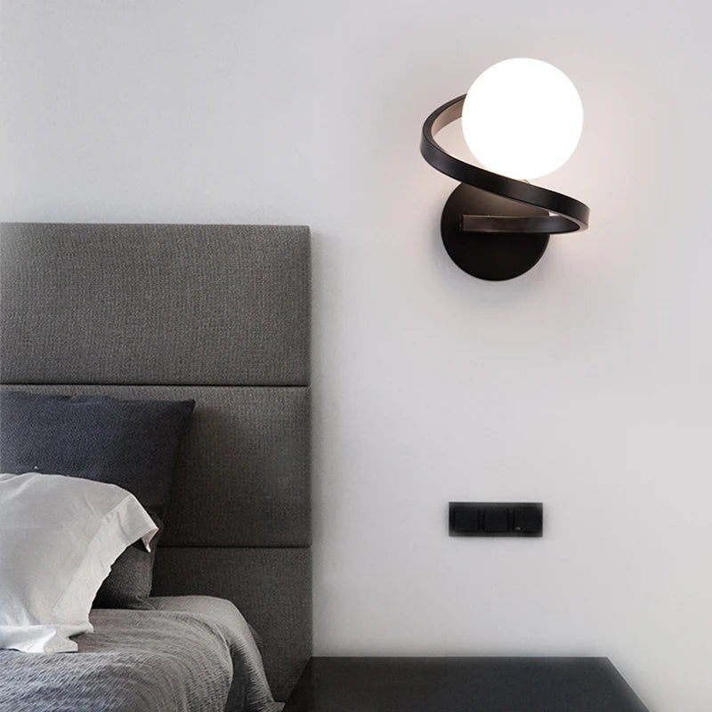 Astra Wandleuchte | Modernes Design mit zwei LED-Kugeln