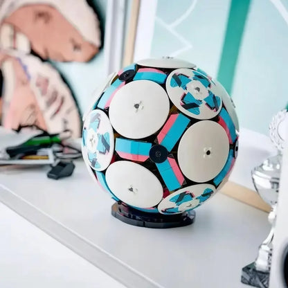 Trophäen-Dekor Weltmeisterschaft Fußball Gold Kunststoff Auszeichnung Display