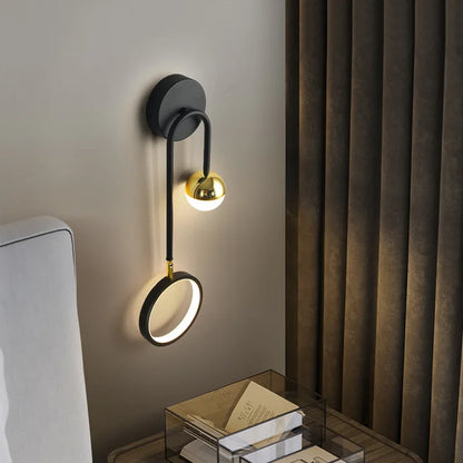 Lampada da parete Orbis | Design LED nordico moderno