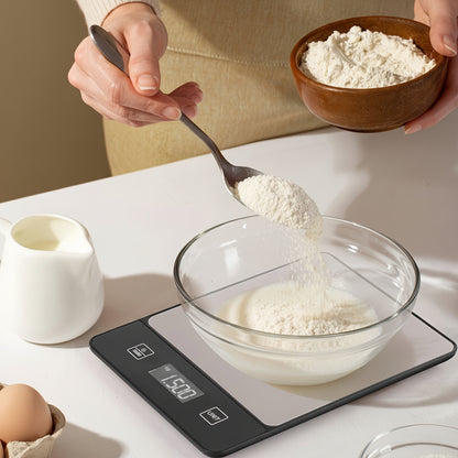 Bilancia da cucina digitale in acciaio inox 22 libbre bilancia per alimenti