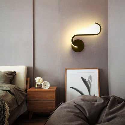 Lumină de perete LED Curves Line | Design arc modern minimalist