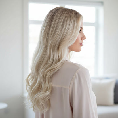 Extensiones de cabello Remy humano largas y onduladas con clip