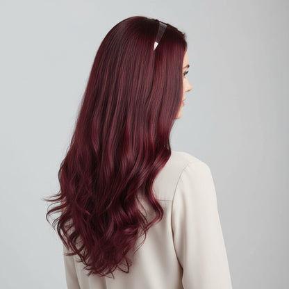 Extensiones de cabello Remy humano largas y onduladas con clip