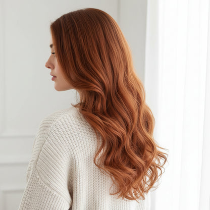 Extensiones de cabello Remy humano largas y onduladas con clip