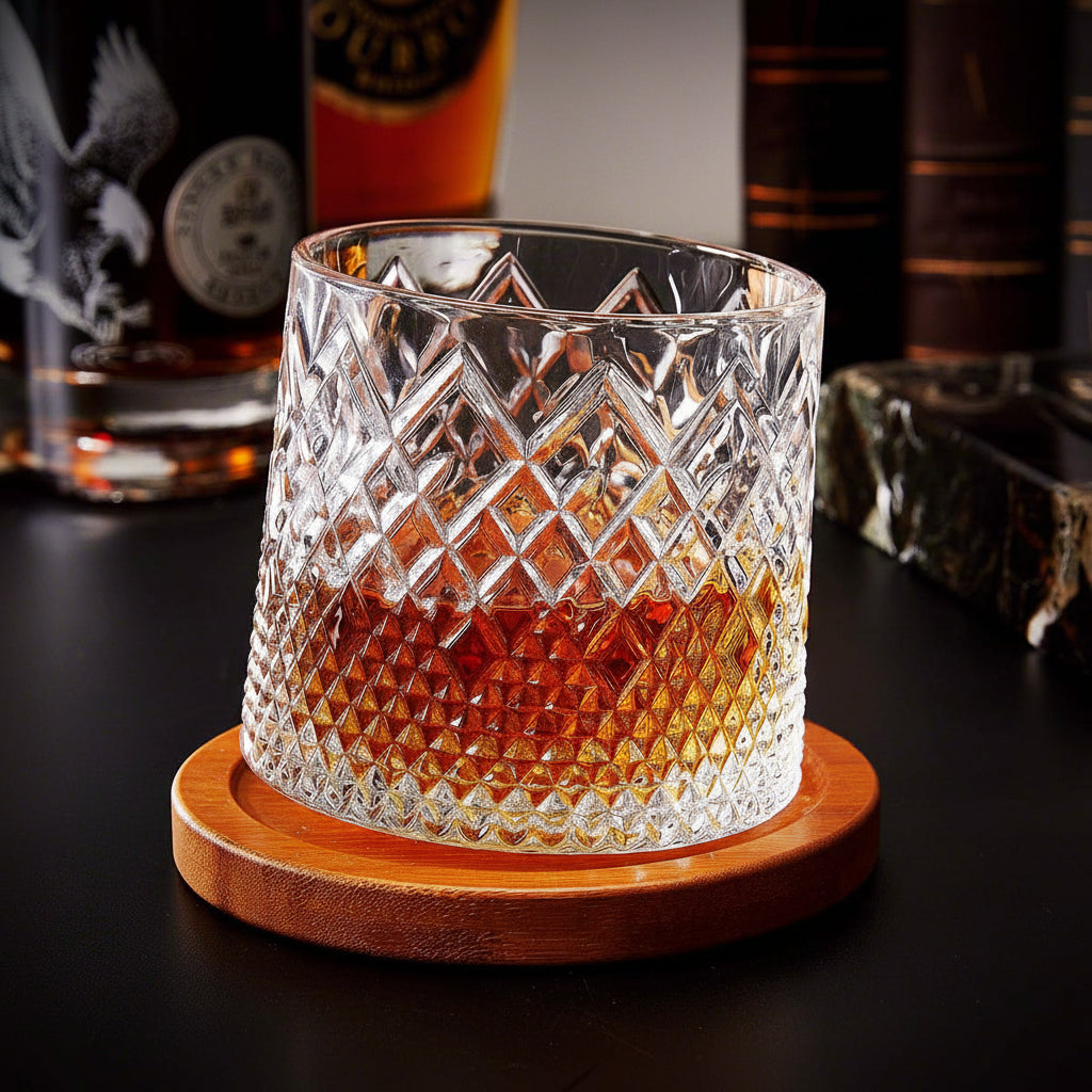 Copo de Whisky Giratório Cristal Melhorador de Aroma