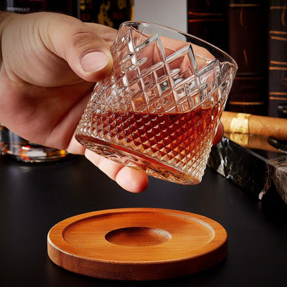 Copo de Whisky Giratório Cristal Melhorador de Aroma