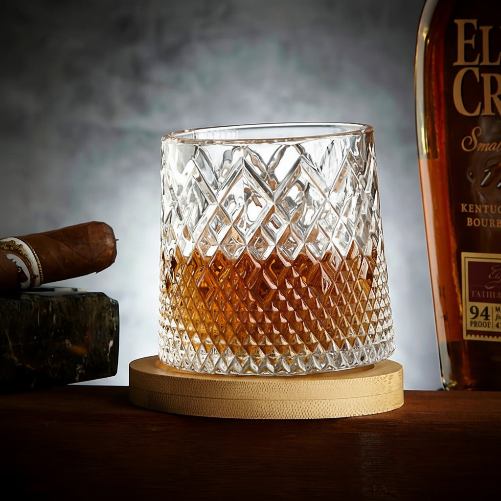 Copo de Whisky Giratório Cristal Melhorador de Aroma