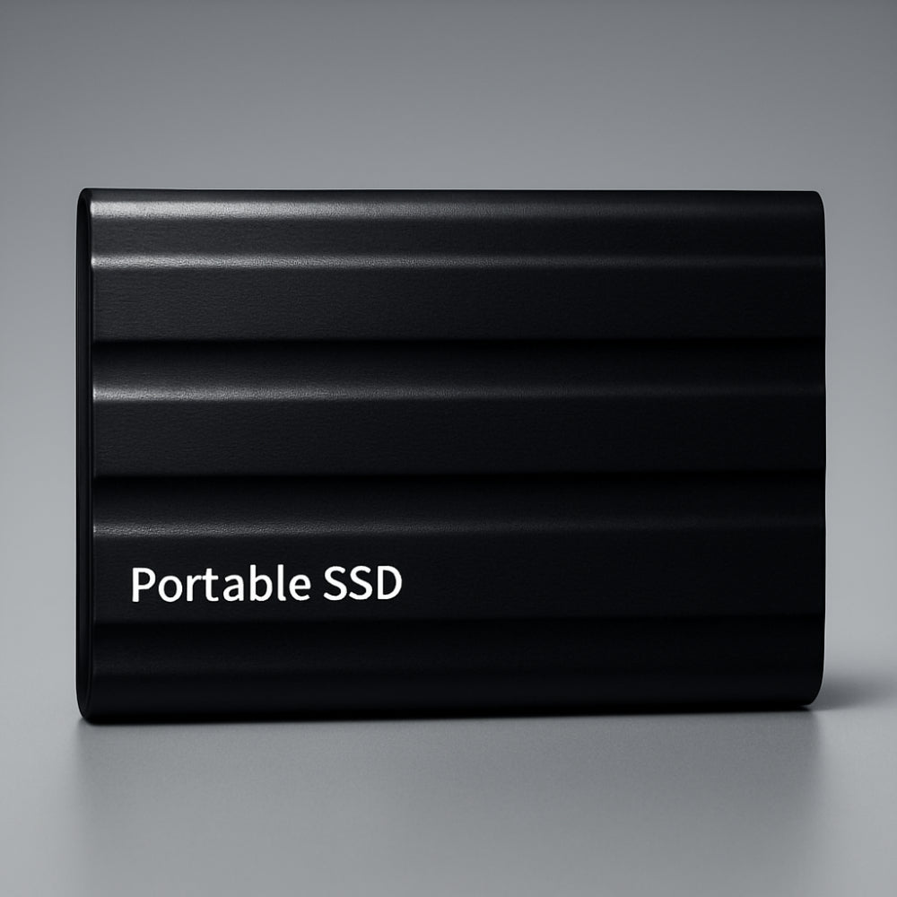 Externe SSD-Festplatte Tragbares Speichermedium Metallgehäuse