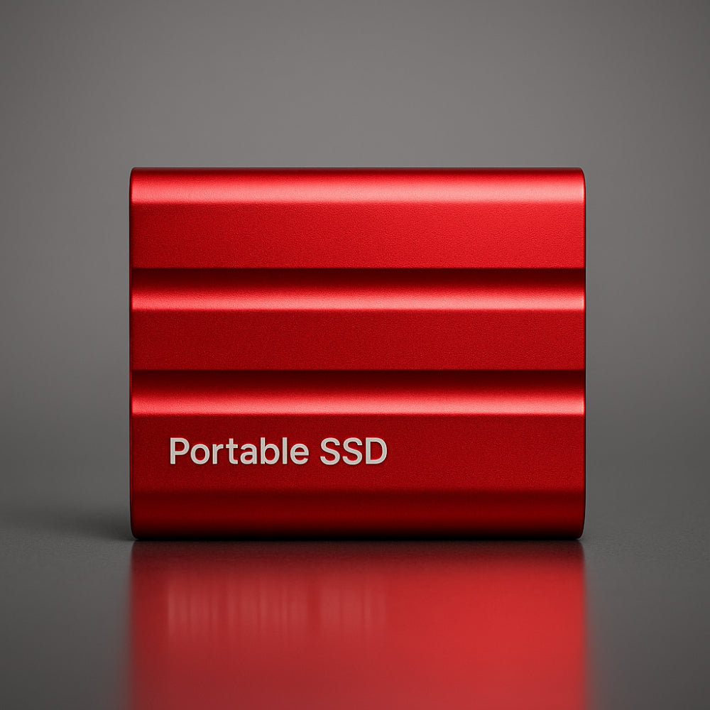 Externe SSD-Festplatte Tragbares Speichermedium Metallgehäuse