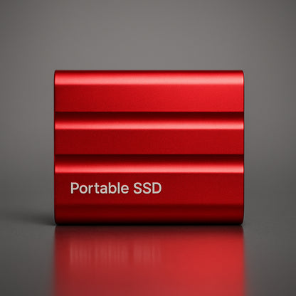 Externe SSD-Festplatte Tragbares Speichermedium Metallgehäuse