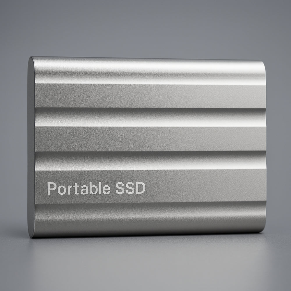 Externe SSD-Festplatte Tragbares Speichermedium Metallgehäuse