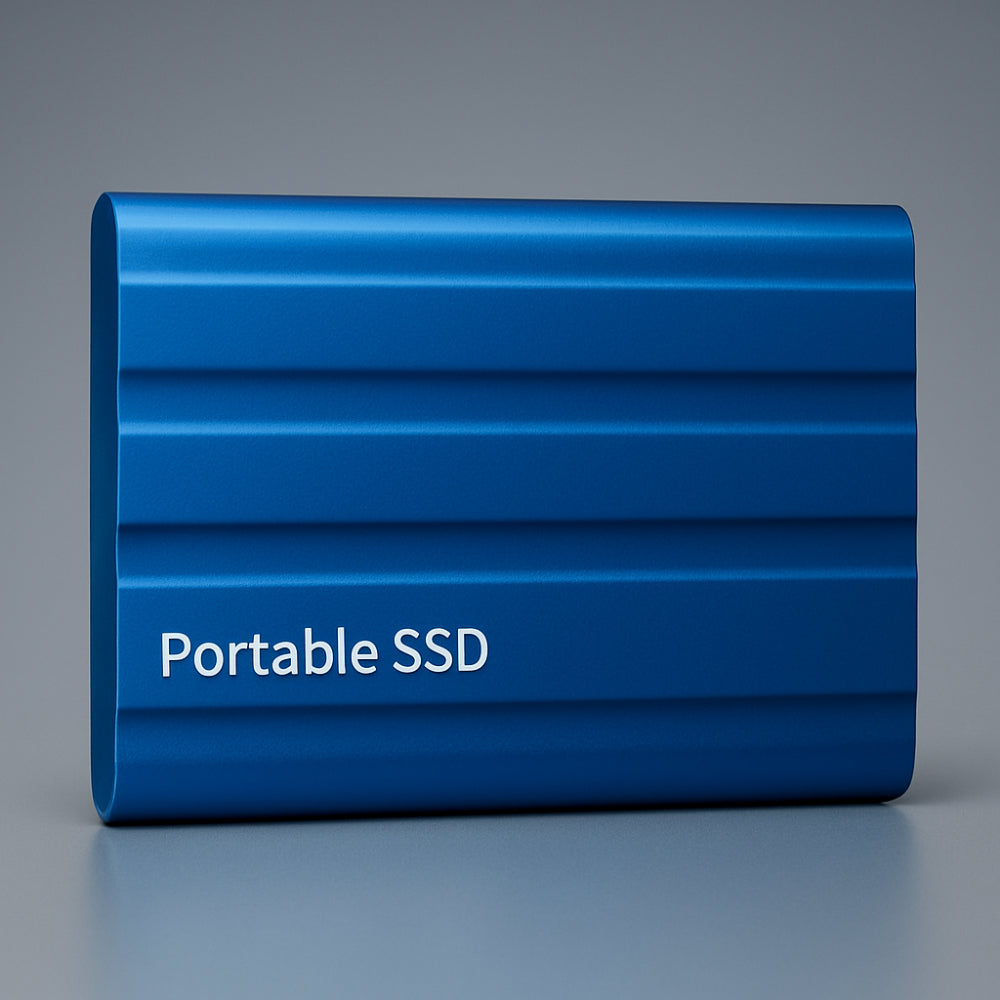 Externe SSD-Festplatte Tragbares Speichermedium Metallgehäuse