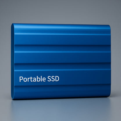 Externe SSD-Festplatte Tragbares Speichermedium Metallgehäuse