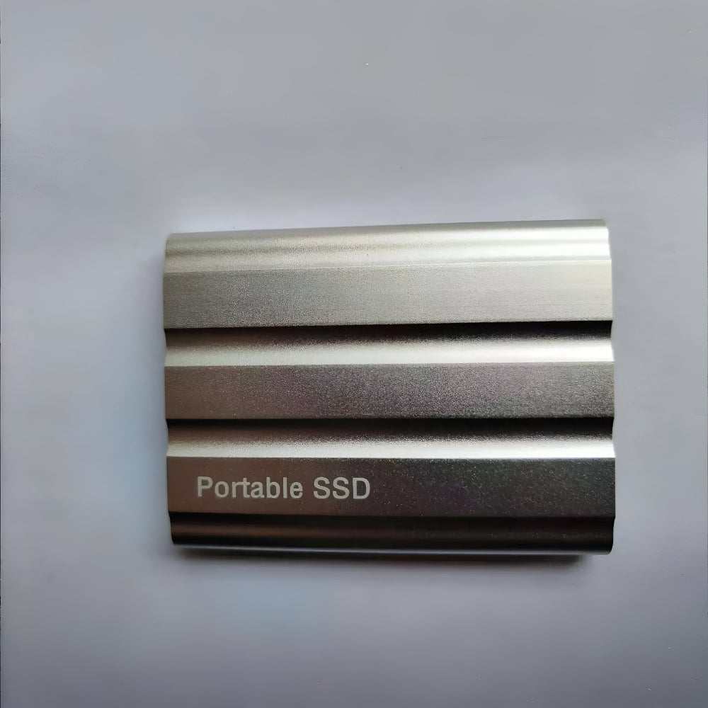 Externe SSD-Festplatte Tragbares Speichermedium Metallgehäuse