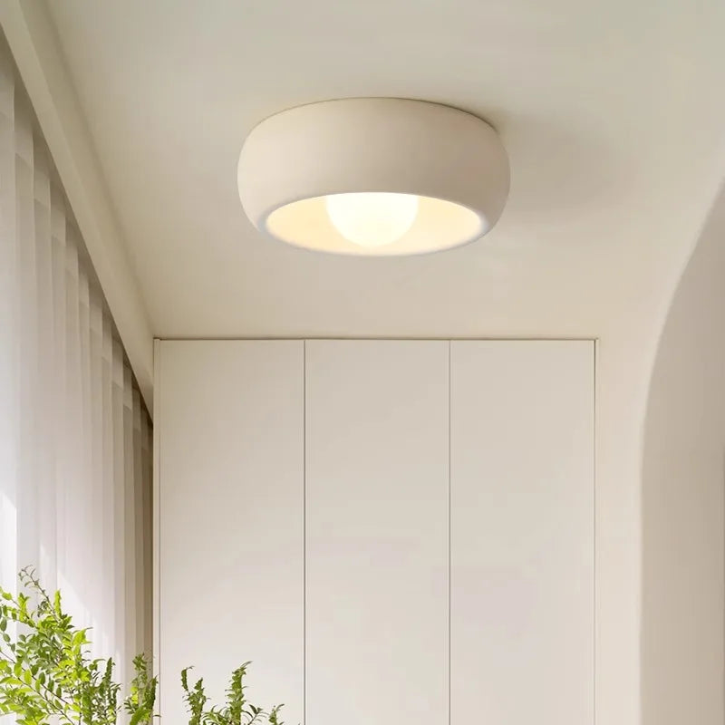 Lâmpada de Teto Circular Minimalista | Luz de Embutir Moderna
