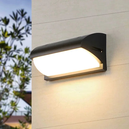 Lampada da parete con sensore di movimento LED | Lampada da giardino impermeabile per esterni